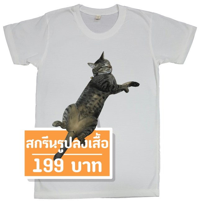 สกรีนรูปลงเสื้อ